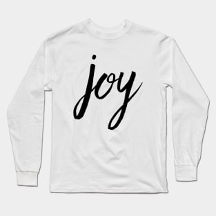 Joy Long Sleeve T-Shirt